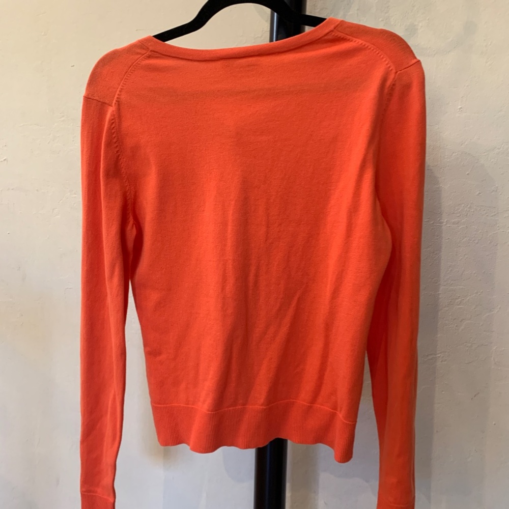 Soft Stretchy Pima Cotton Button Front Cardigan Sweater - Picture 3 of 13